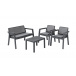   Keter Emily Patio Set with cushions