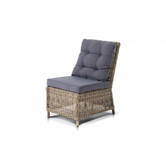 Продажа дивана 4SIS Бергамо, плетеный центральный модуль дивана, соломенный цвет по цене 55900 ₽
