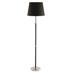 Продажа напольной лампы Frandsen Venice, черная, хром по цене 24300 ₽